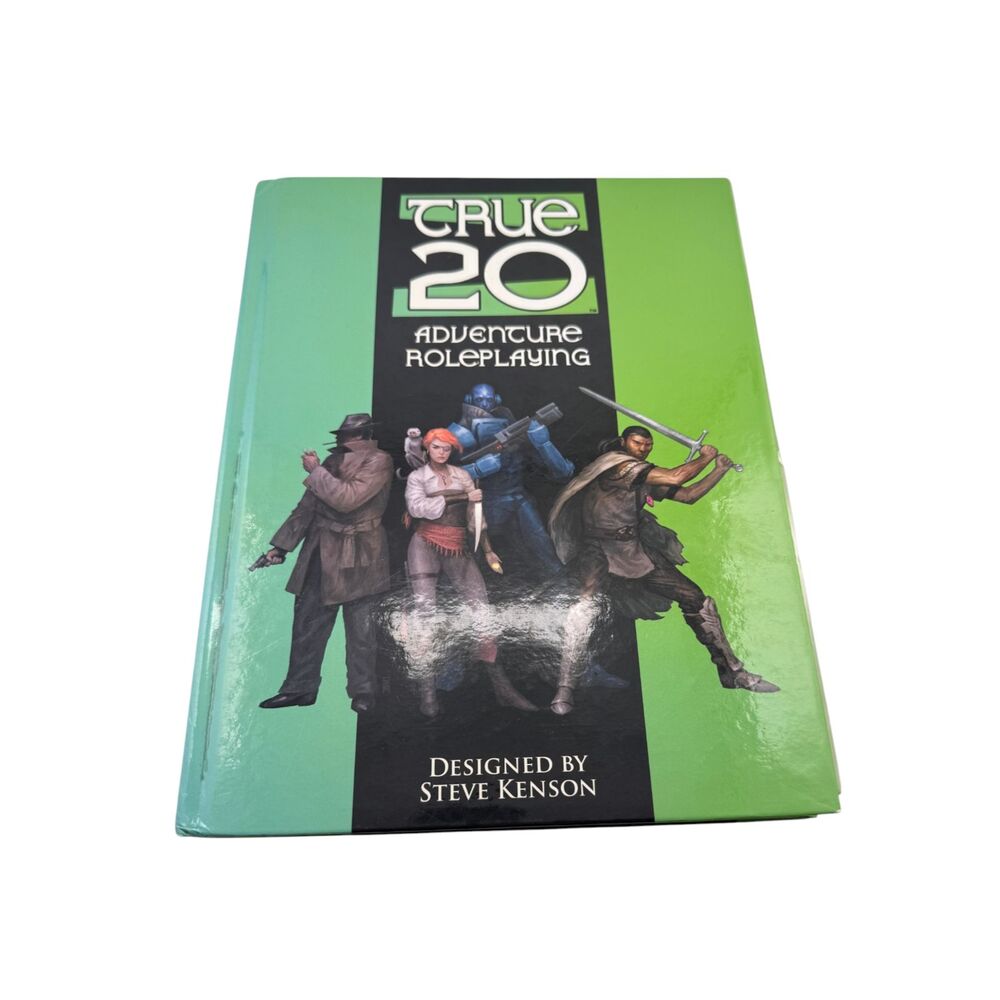 True20 Adventure Roleplaying Hardcover RPG Core Rulebook Green Ronin GRR1704